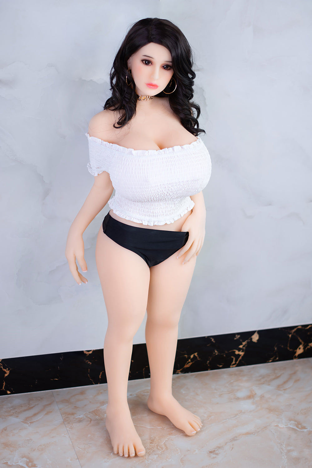 Nancy: 108CM Lifelike Ass Mini Sex Doll Small Big Breasts Fat TPE Love –  EL-DOLL