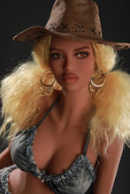 画像をギャラリービューアに読み込む, Margot(158cm/5ft2): US Stock Cow Girl Doggy Style Real Sex Doll Black With Pussy Anal Oral 3 Openings
